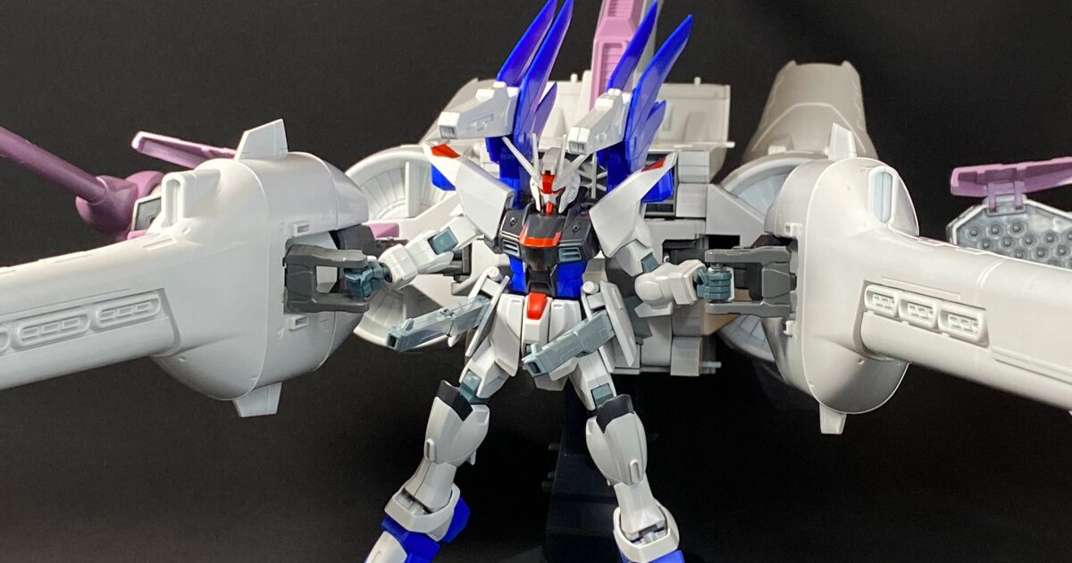 ガンプラ素組みレビュー】HG ミーティアユニット＋フリーダムガンダム ...